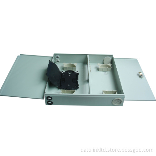 Optical Fiber Indoor Wall Type Patch Panel 24 Cores